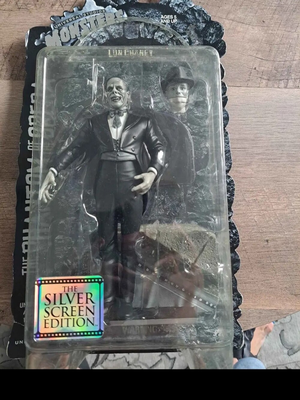 Universal Black & White Tuxedo Figure with Cape